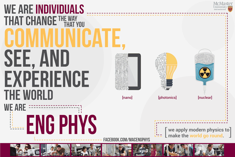 We are individuals that change the way that you communicate, see and experience the world. We are Engineering Physics.