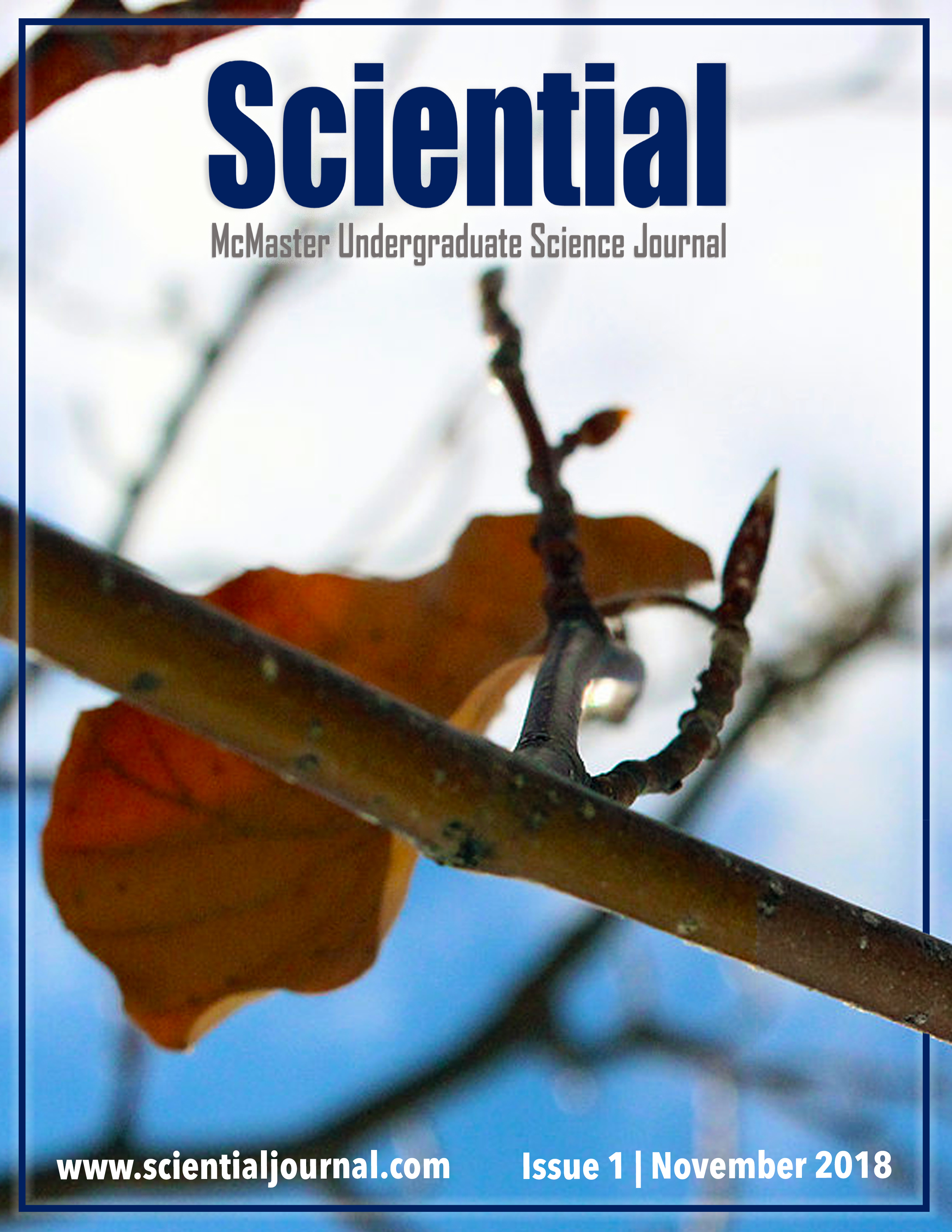 Sciential Issue 1 Cover Page